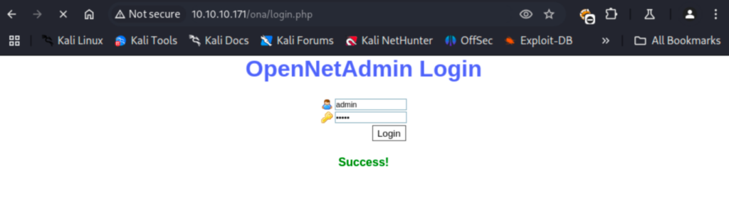 OpenAdmin - Site 4