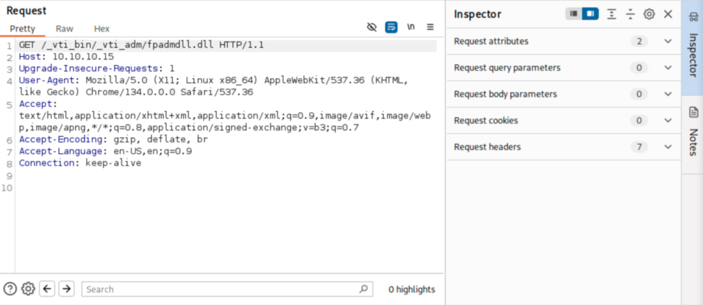 Granny - Burpsuite 1